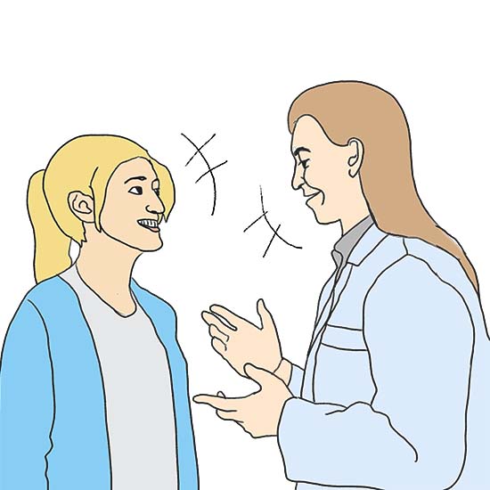 談笑